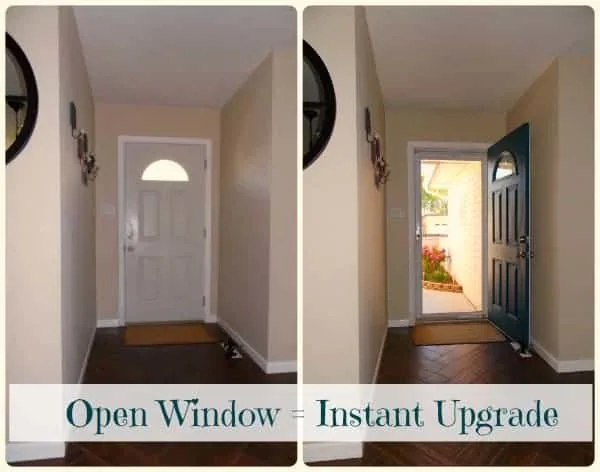 Open Window = Instant Upgrade