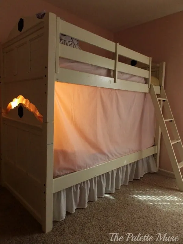 Simple No Sew Bunk Bed Tent The, Top Bunk Bed Tent