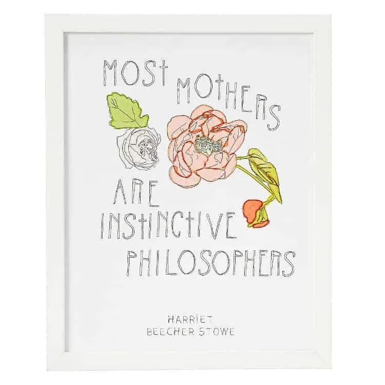 Mothers are Philosophers