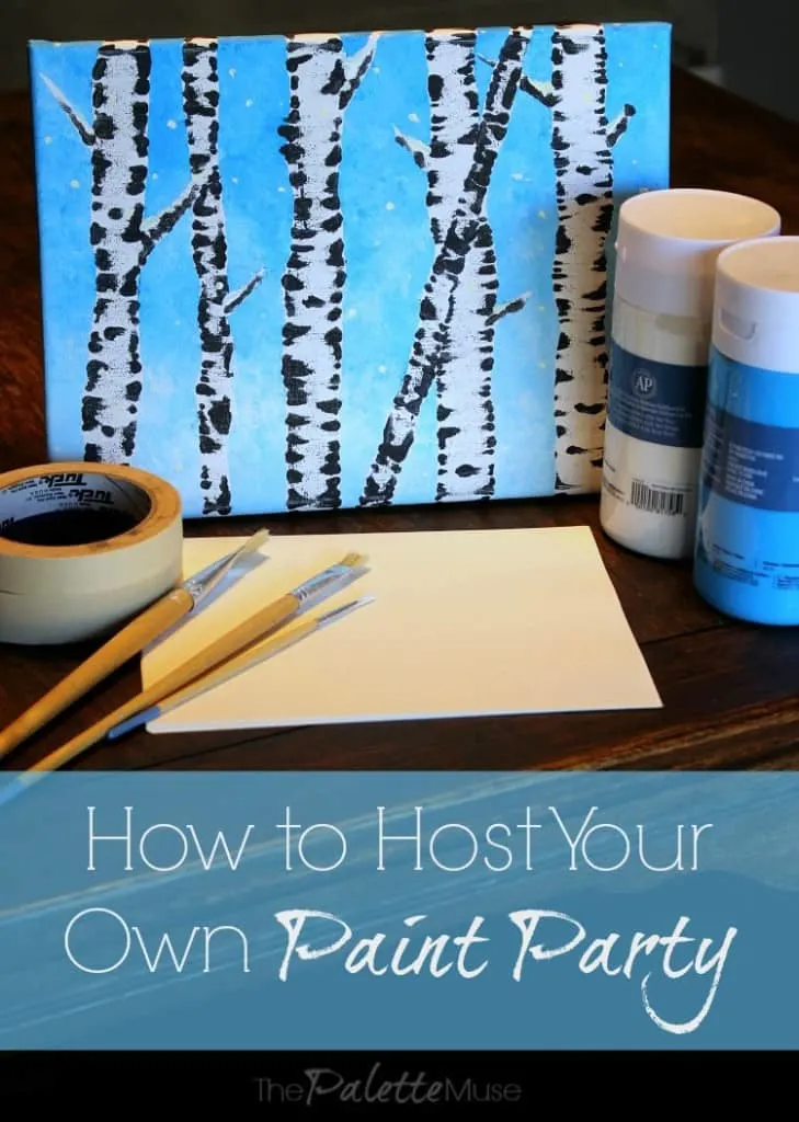 How to host your own paint party