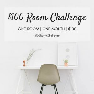 The $100 Room Challenge. One room. One month. $100.