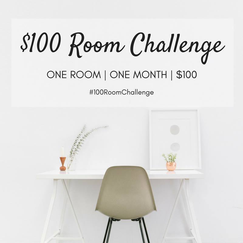 The $100 Room Challenge. One room. One month. $100.