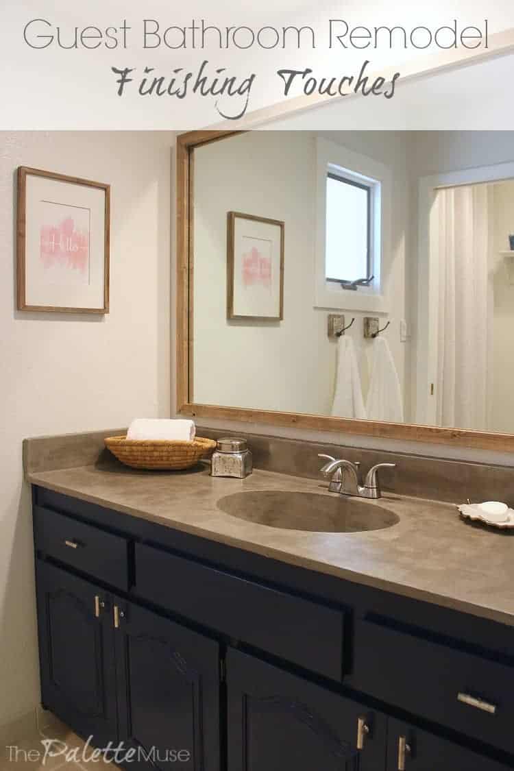 It's the details that make the difference in this guest bathroom remodel.