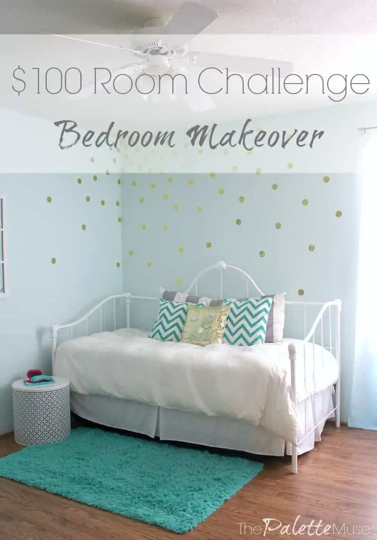 This tween girl's bedroom makeover will have you seeing spots!