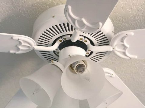 Ceiling Fan Makeover 100 Room, How To Make A Ceiling Fan Light Brighter