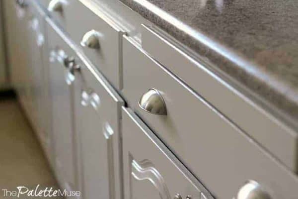 The Best Way to Paint Kitchen Cabinets (No Sanding!) - The Palette Muse