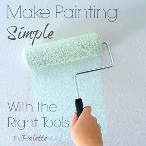 Having the right tools makes painting easier. Here's what I recommend. #painting #paintingtips #howtopaint