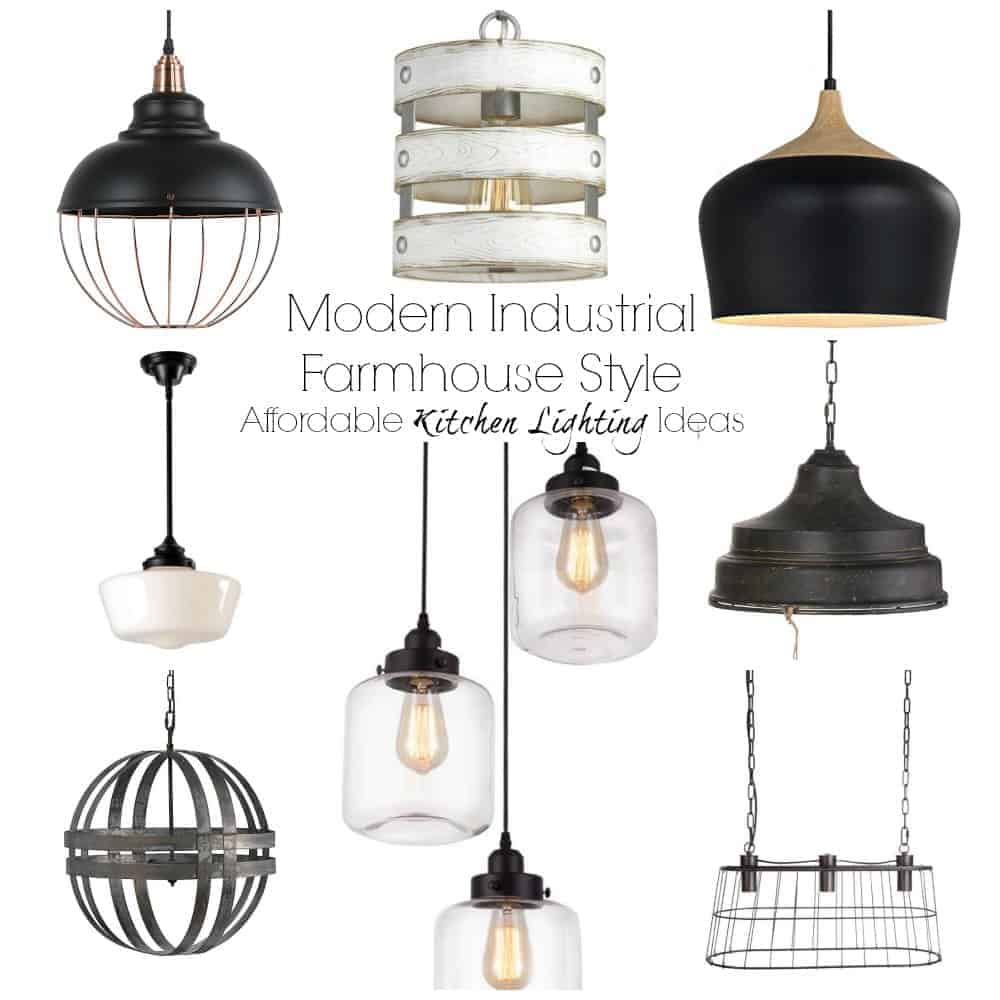 industrial farmhouse lighting fixtures