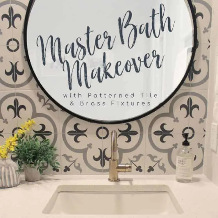 Master Bath Makeover Bliss Title