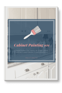 Cabinet Painting 101 eBook Mockup