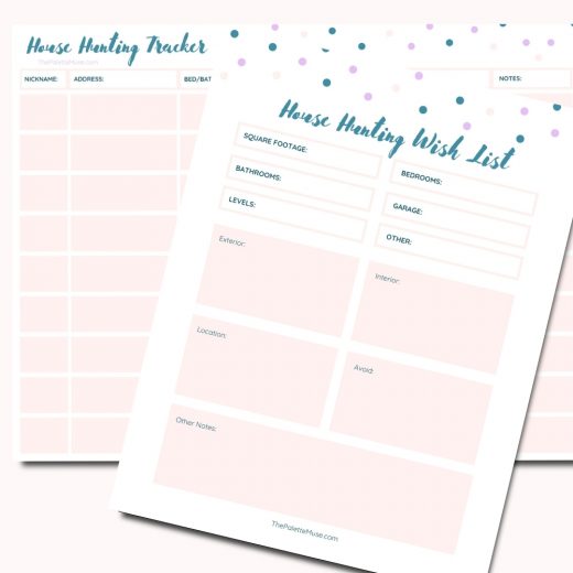 Planners and Worksheets Archives - The Palette Muse