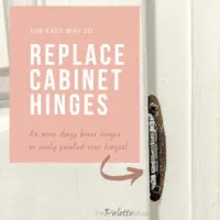 The Easy Way to Replace Cabinet Hinges