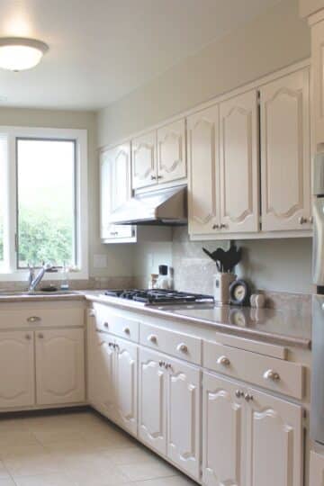 The best way to paint kitchen cabinets, with no sanding